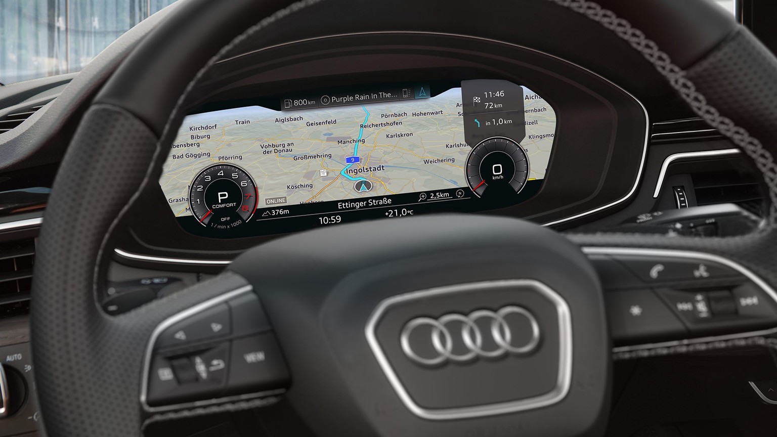 Audi A5 Cabriolet tachometer - Audi Australia